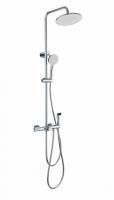 Душевая стойка с термостатом Wonzon & Woghand цвет: Хром WW-B3097-A-CR