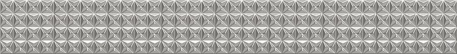 Бордюр Azori Pandora Grey Geometry 63x7,5 см