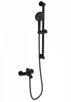 Смеситель для ванны Wonzon & Woghand, цвет: Черный матовый WW-AE3205-MB