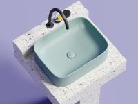 Раковина накладная Ceramicanova Element 50.5 см, цвет: зеленый CN6052MLG