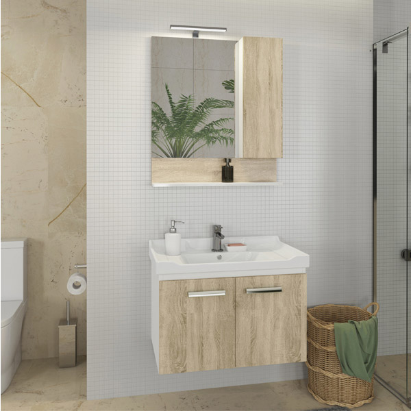 Фото зеркало comforty рига 70 см 4142212