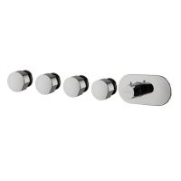 Термостатический смеситель для ванны Fima Carlo Frattini Fimatherm F3183X4CR