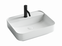 Раковина накладная Ceramicanova Element 50 см, цвет: белый CN5015
