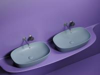 Раковина накладная Ceramicanova Element 60 см, цвет: серый CN6049MHL