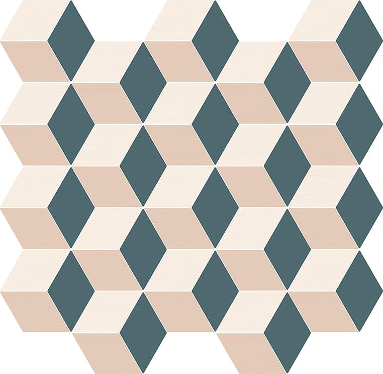 Мозаика Italon Element Silk Cube Cold 33x30,5 см