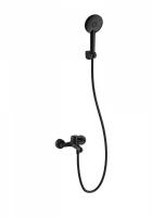 Смеситель для ванны Wonzon & Woghand, цвет: Черный матовый WW-4530-MB