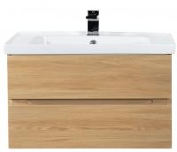 Тумба под раковину Art&Max Techno 87 см AM-Techno-900-2C-SO-LW674