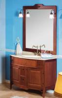 Тумба под раковину Cezares Alicante 105 см AL.BA.403, цвет: decorato celeste crema