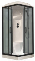 Душевая кабина Royal Bath НР RB80HP6-GC-BL 80x80 см