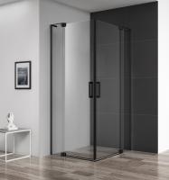 Душевое ограждение Cezares Slider SLIDER-A-2-100/110-C-NERO 100 см