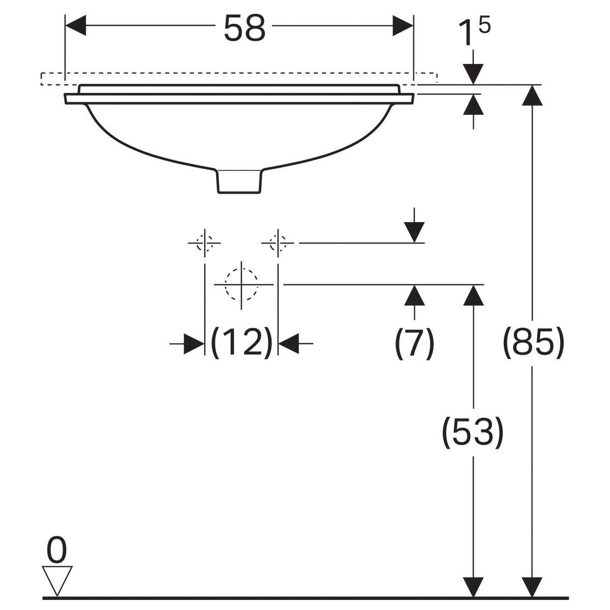 Geberit Variform 500.768.01.2