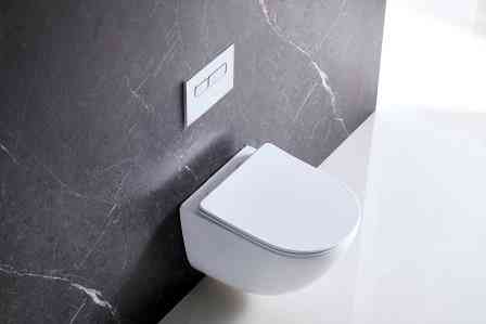 Фото унитаз подвесной belbagno amanda bb051chr