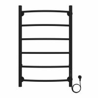 Электрический полотенцесушитель Azario Verona 50x80 см цвет: черный AZ04858B