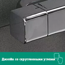 Фото термостатический смеситель для душа hansgrohe ecostat e 15773000