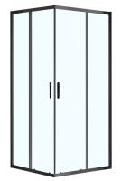 Душевое ограждение  Azario Milton  90x90 см AZ-ND1142 900 Black