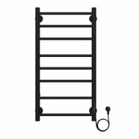 Электрический полотенцесушитель Azario Parma 40x80 см цвет: черный AZ10848B