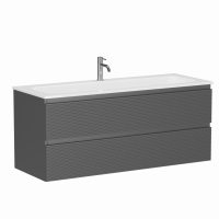 Тумба под раковину Sancos Folk 120 см, цвет: Grey soft FL120GS