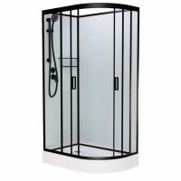 Душевая кабина Душевая кабина Frank F418L Black 100x80 см 814014