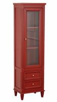 Пенал напольный Migliore Kantri 58 см, цвет: bordo patinato 26726