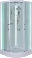 Душевая кабина Esbano LED Elegancia ES-L90CR 90x90 см