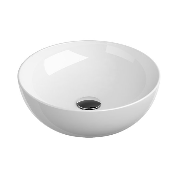 Фото раковина накладная ravak uni slim 40 см xjx01140003