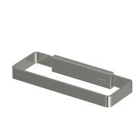 Полотенцедержатель Whitecross Cubo CU2458NIB, цвет: никель брашированный