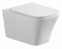 Унитаз подвесной безободковый Art&Max Platino AM9321CHR