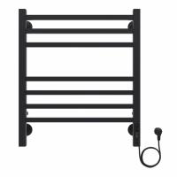 Электрический полотенцесушитель Azario Ancona 50x60 см цвет: черный AZ71856B