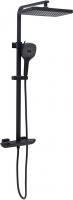 Душевая стойка Allen Brau Infinity 5.21030-31 черный матовый