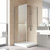 Душевое ограждение Vegas Glass AFP-Fis LUX 120*90 08 01 L профиль хром, стекло прозрачное
