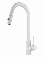 Смеситель для кухни Wonzon & Woghand, цвет: Белый матовый WW-A21252-MW