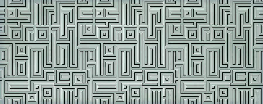 Декор Azori Nuvola Verde Labirint 20,1x50,5 см