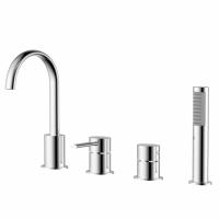 Смеситель на борт ванны Azario Delicate цвет: хром AZ-QA28173C-1381AC