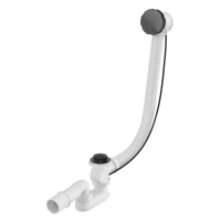 Слив-перелив полуавтомат Whitecross SPWC60GM, 60 см, вороненая сталь