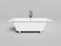 Ванна из искусственного камня Salini Orlanda Axis Kit 170x75 см 103323M матовая