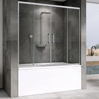 Шторка на ванну Abber Schwarzer Diamant 170 см AG57170