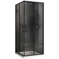 Душевое ограждение Abber Schwarzer Diamant 90x90 см AG02090B5