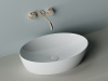 Фото раковина накладная ceramicanova element 61 см, цвет: белый cn5018