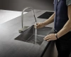 Фото смеситель для кухонной мойки hansgrohe aquno select 73831800