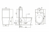 Фото унитаз-компакт abber bequem ac1112t