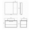 Фото зеркало comforty эдинбург 75 см 4149063