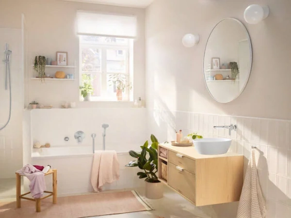 Фото смеситель для раковины hansgrohe rebris s 72528000