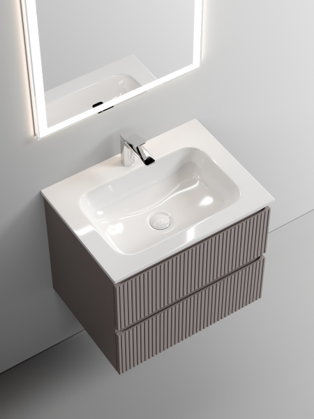 Фото тумба под раковину sancos snob t 60 см, цвет: doha soft snt60sm