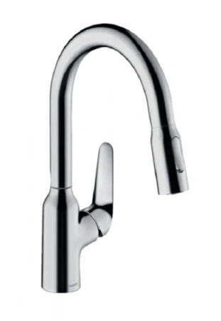 Фото смеситель для кухонной мойки hansgrohe focus 71862000