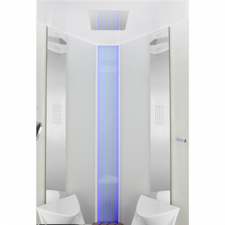 Фото душевая кабина orans sr-89106s white 130x130 см
