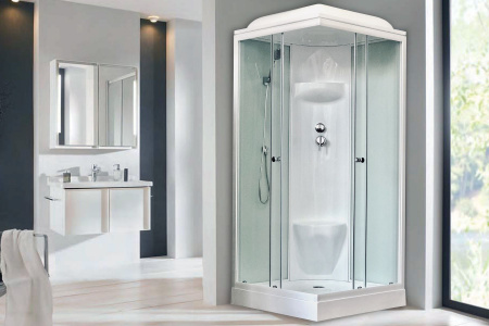 Фото душевая кабина royal bath нр rb90hp6-wt 90x90 см