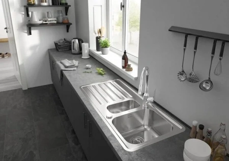Фото смеситель для кухонной мойки hansgrohe focus 71800000