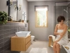 Фото смеситель для раковины hansgrohe rebris e 72581000