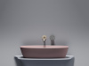Фото раковина накладная ceramicanova element 60 см, цвет: розовый cn6049mp