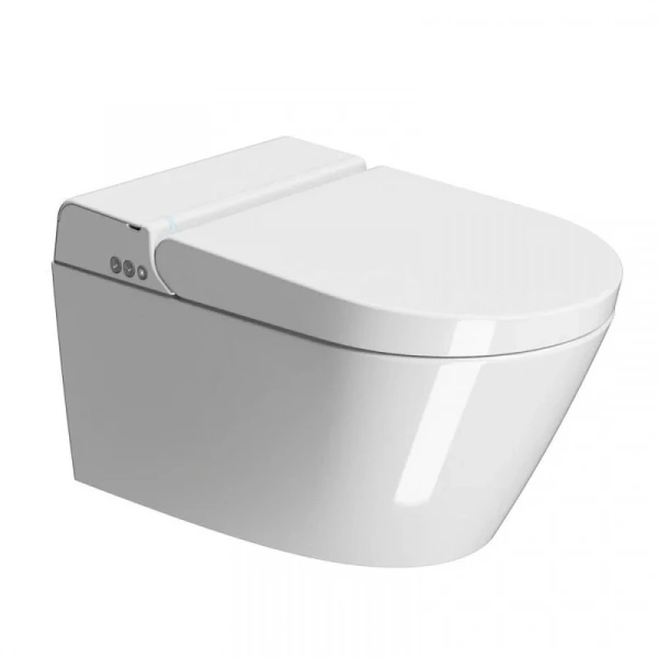 Фото электронный подвесной унитаз безободковый gsi wclean 7418k11 смыв торнадо
